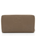 Gucci Jumbo GG Leather Zip Around Wallet (SHF-3lK6BA)