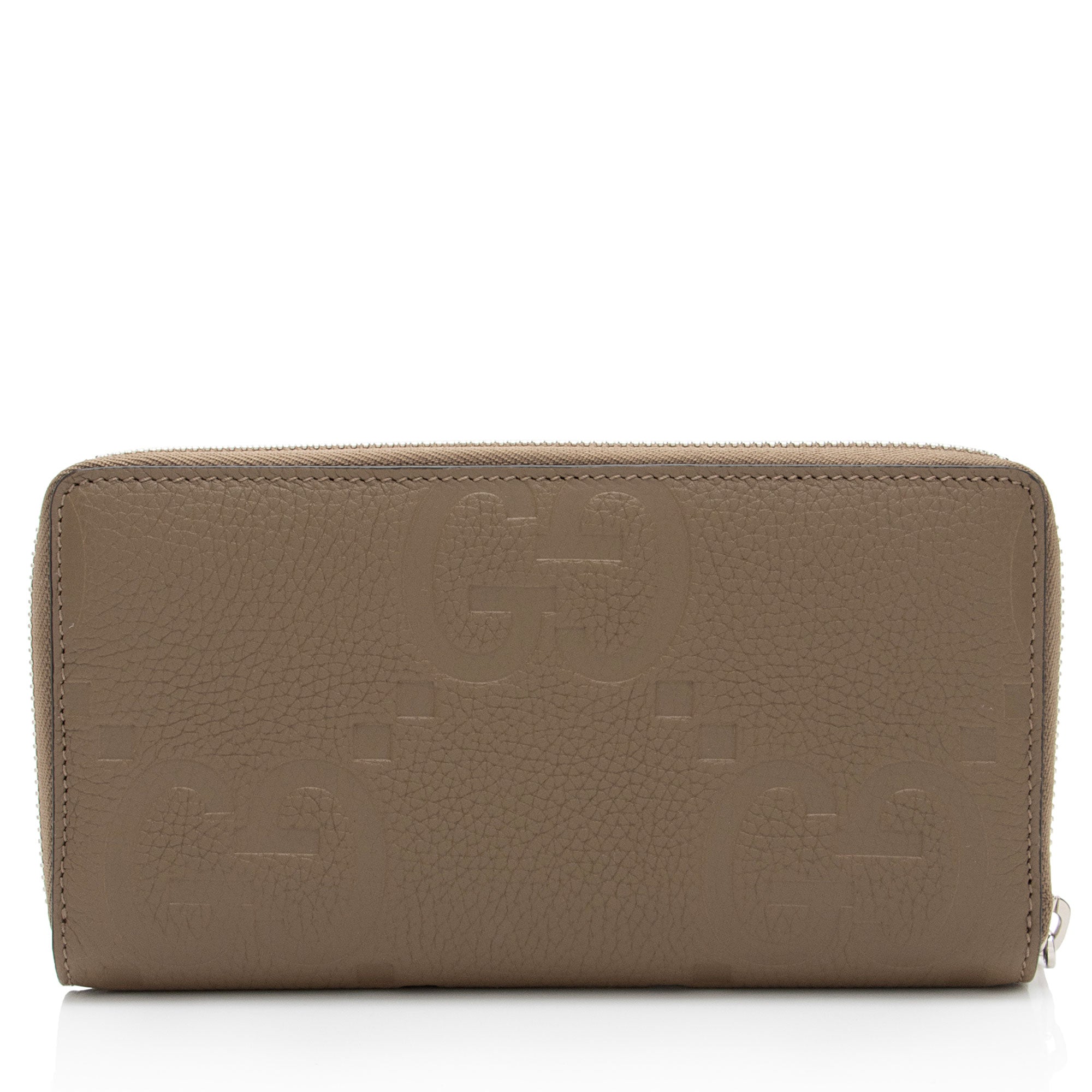 Gucci Jumbo GG Leather Zip Around Wallet (SHF-3lK6BA)