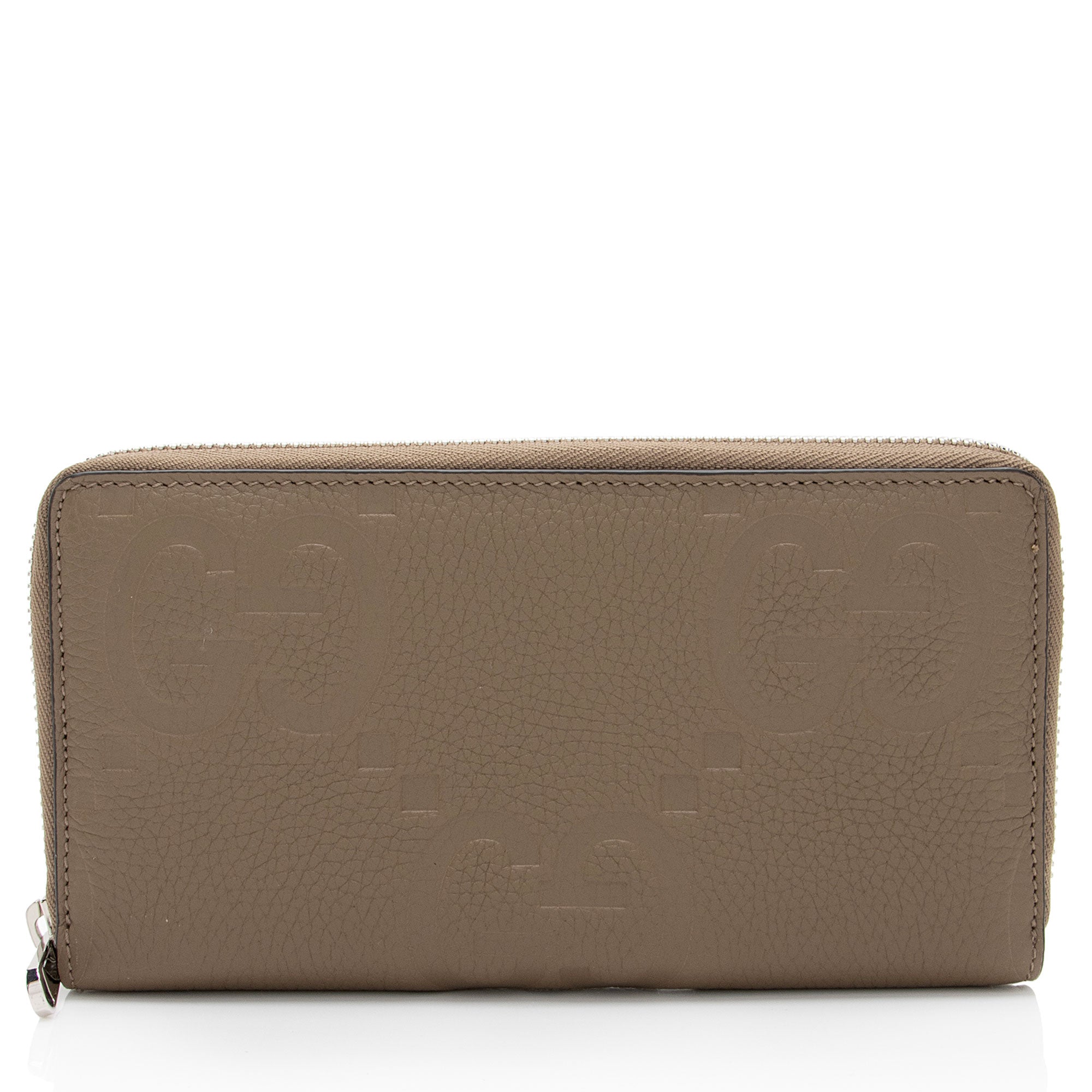 Gucci Jumbo GG Leather Zip Around Wallet (SHF-3lK6BA)