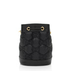 Gucci Jumbo GG Matelasse Leather Bucket Bag