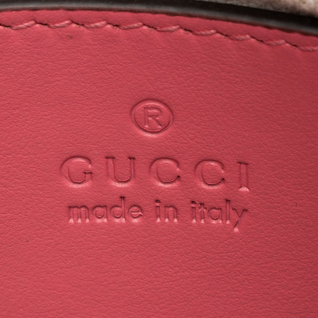 Gucci Jumbo GG Matelasse Leather Chain Small Crossbody