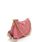 Gucci Jumbo GG Matelasse Leather Chain Small Crossbody