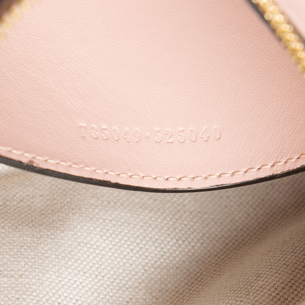 Gucci Jumbo GG Matelasse Leather Chain Small Crossbody