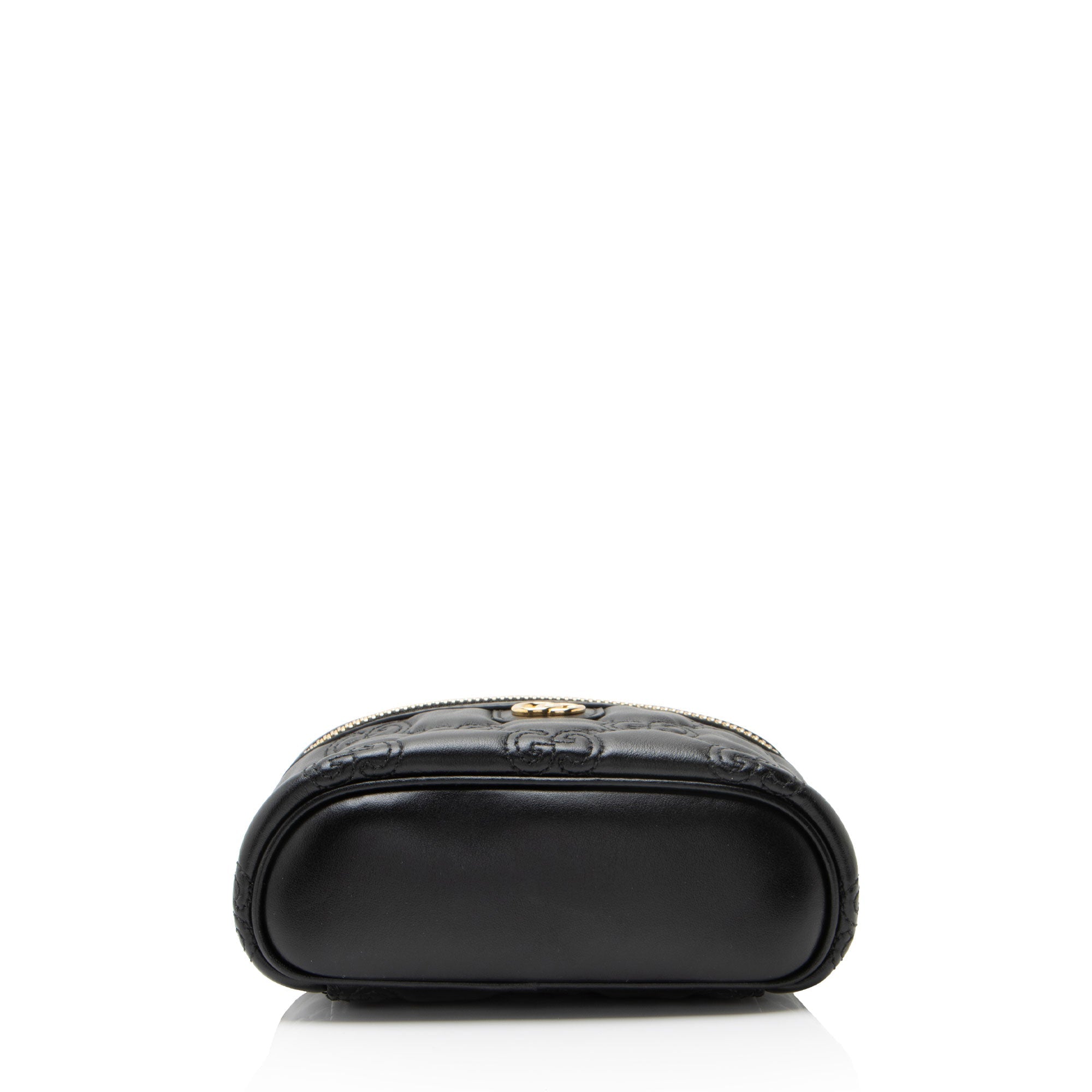 Gucci Jumbo GG Matelasse Leather Mini Vanity Crossbody