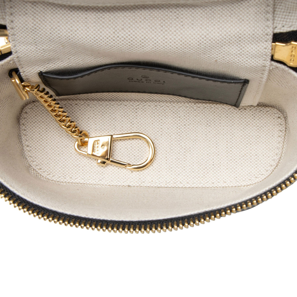 Gucci Jumbo GG Matelasse Leather Mini Vanity Crossbody