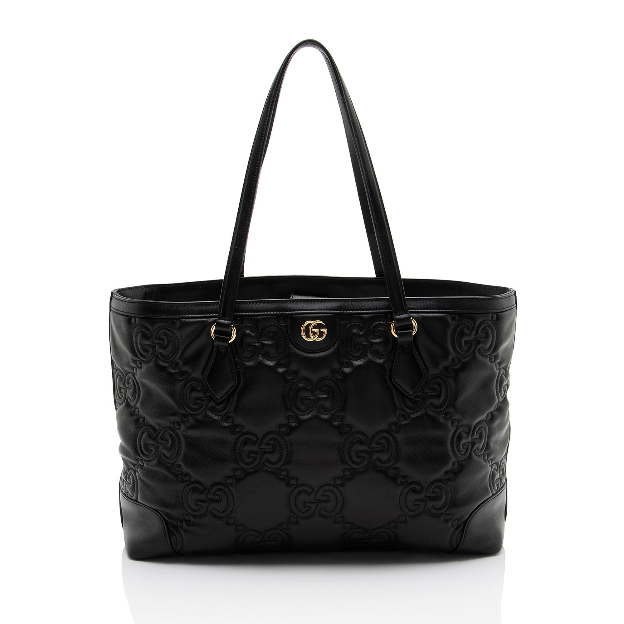 Gucci Jumbo GG Matelasse Leather Ophidia Large Shopping Tote