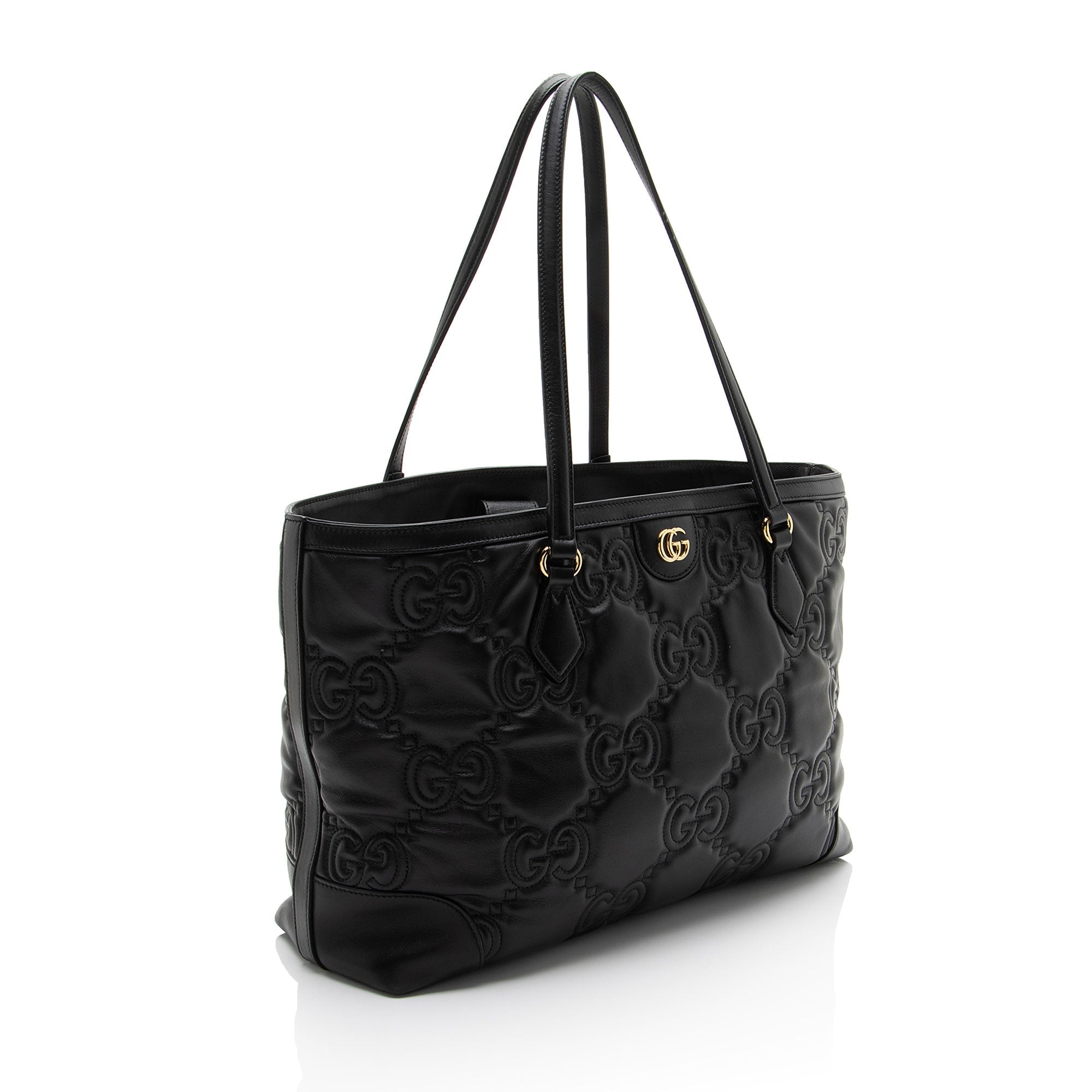 Gucci Jumbo GG Matelasse Leather Ophidia Large Shopping Tote