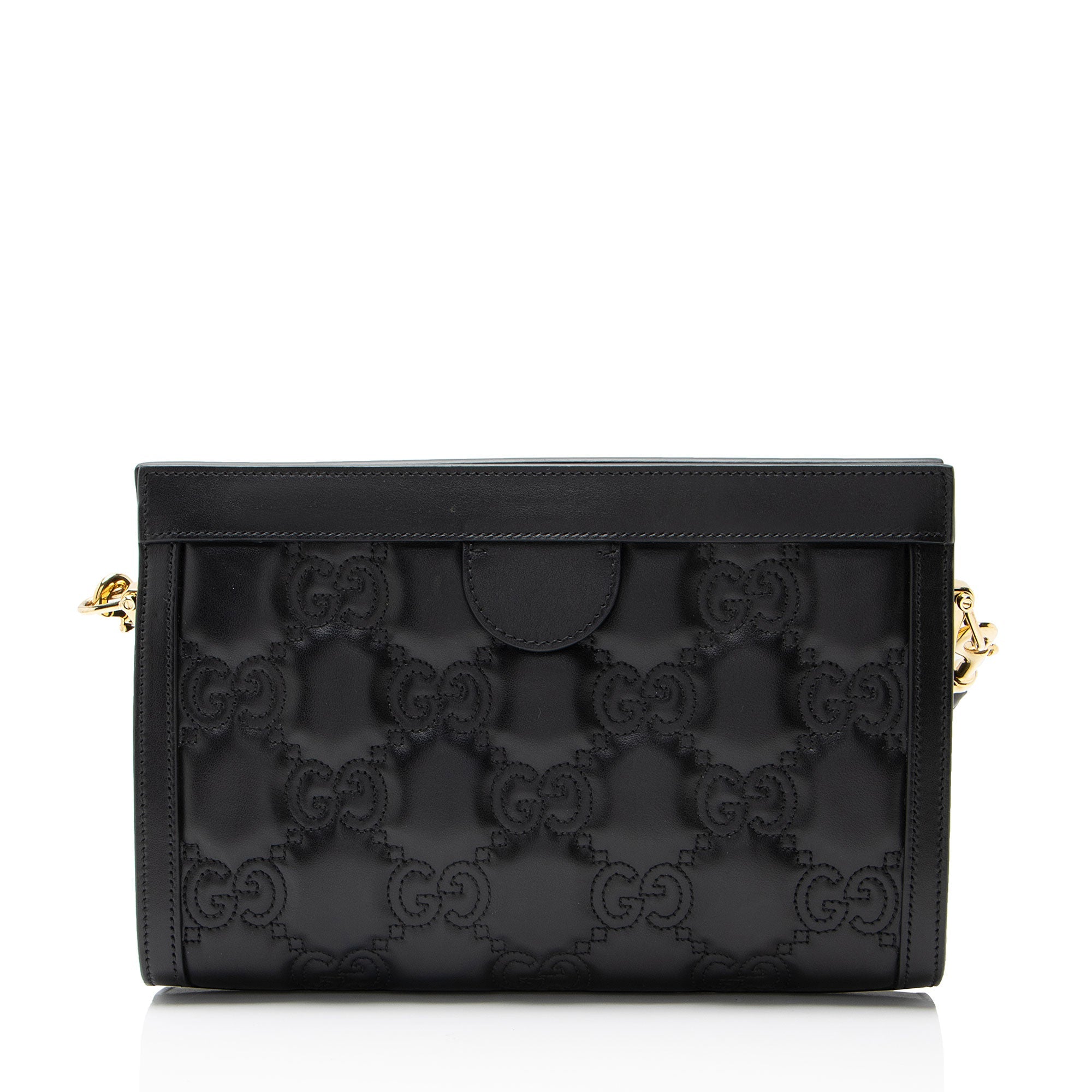 Gucci Jumbo GG Matelasse Leather Slim Crossbody