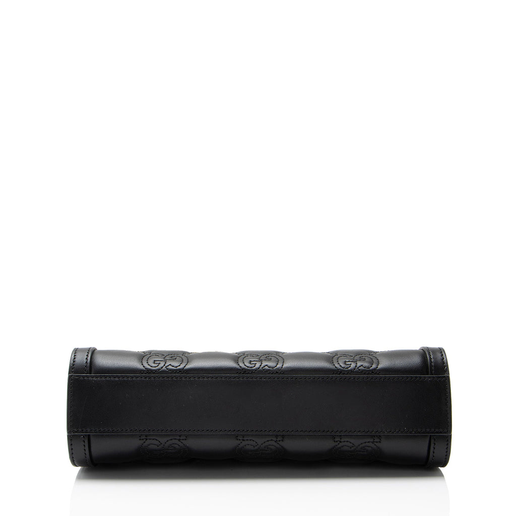 Gucci Jumbo GG Matelasse Leather Slim Crossbody