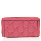 Gucci Jumbo GG Matelasse Leather Zip Around Wallet