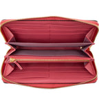 Gucci Jumbo GG Matelasse Leather Zip Around Wallet