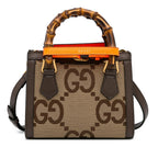 Gucci Jumbo GG Mini Diana Bamboo (SHG-19Kin2)