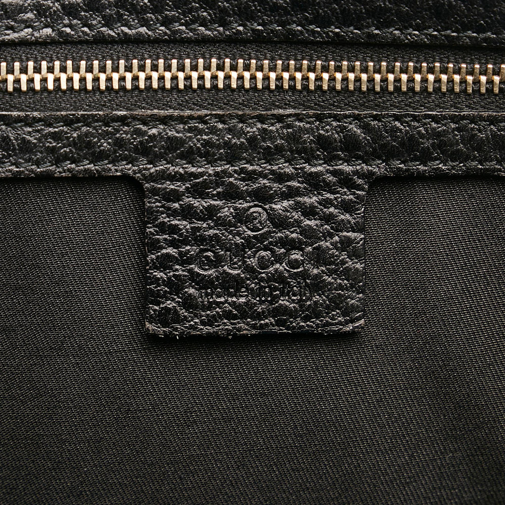 Gucci Junco Leather Handbag (SHG-34266)