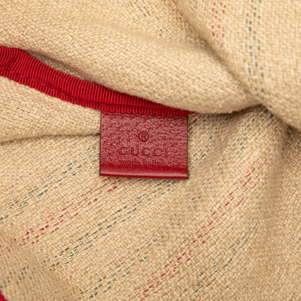 Gucci Jute Arles Printed Tote