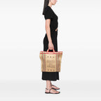 Gucci Jute Arles Printed Tote
