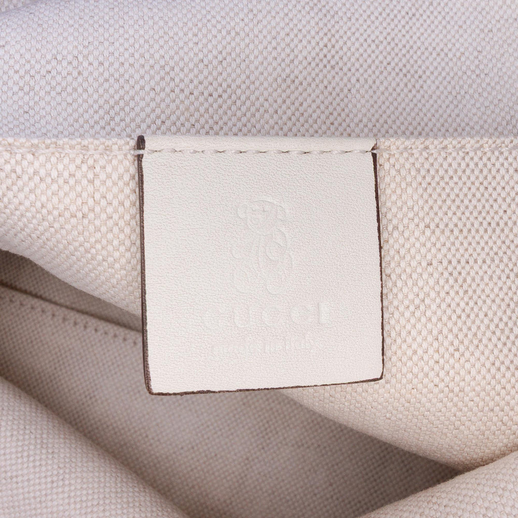 Gucci Kids Canvas Heartbeat Tote