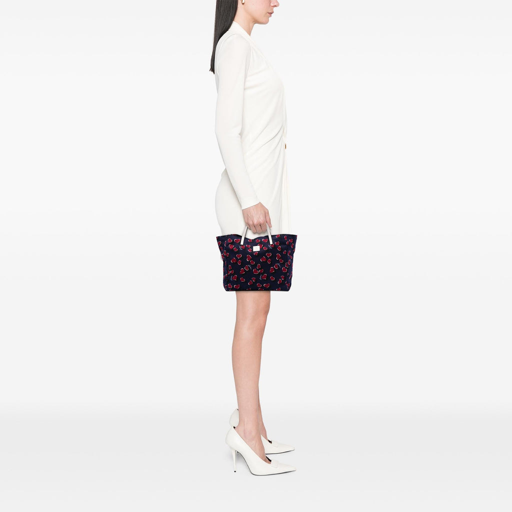 Gucci Kids Canvas Heartbeat Tote