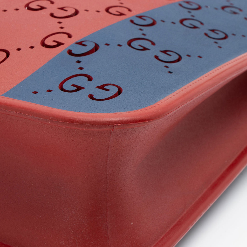 Gucci GG Perforated Rubber Tote