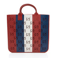 Gucci GG Perforated Rubber Tote