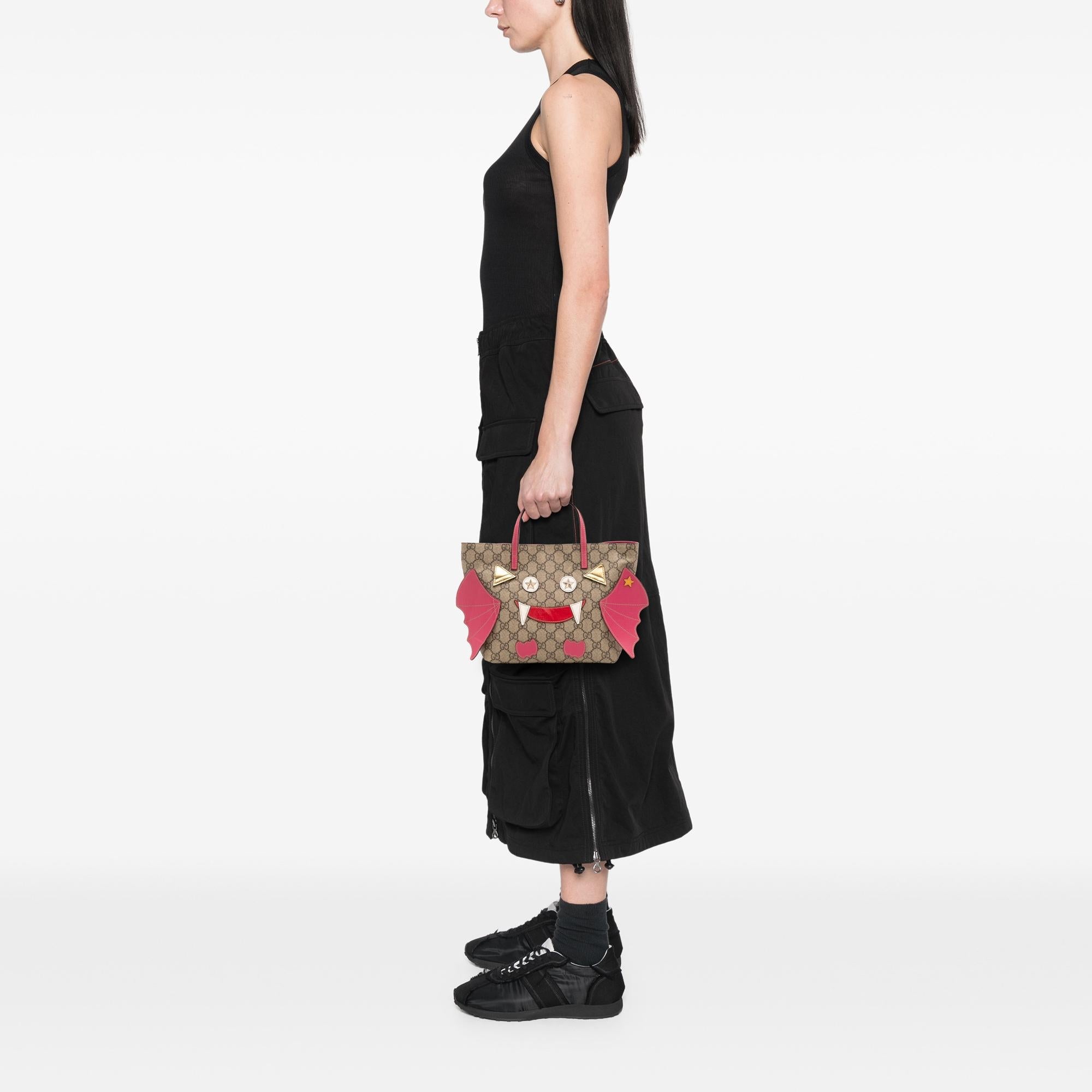 Gucci Kids GG Supreme Bat Handbag