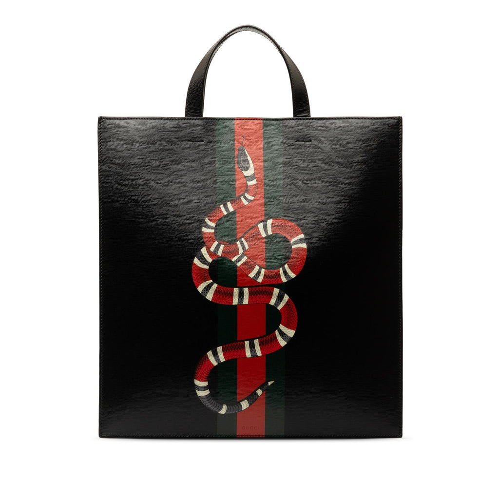 Gucci Kingsnake Web Tote (SHG-UklDUT)