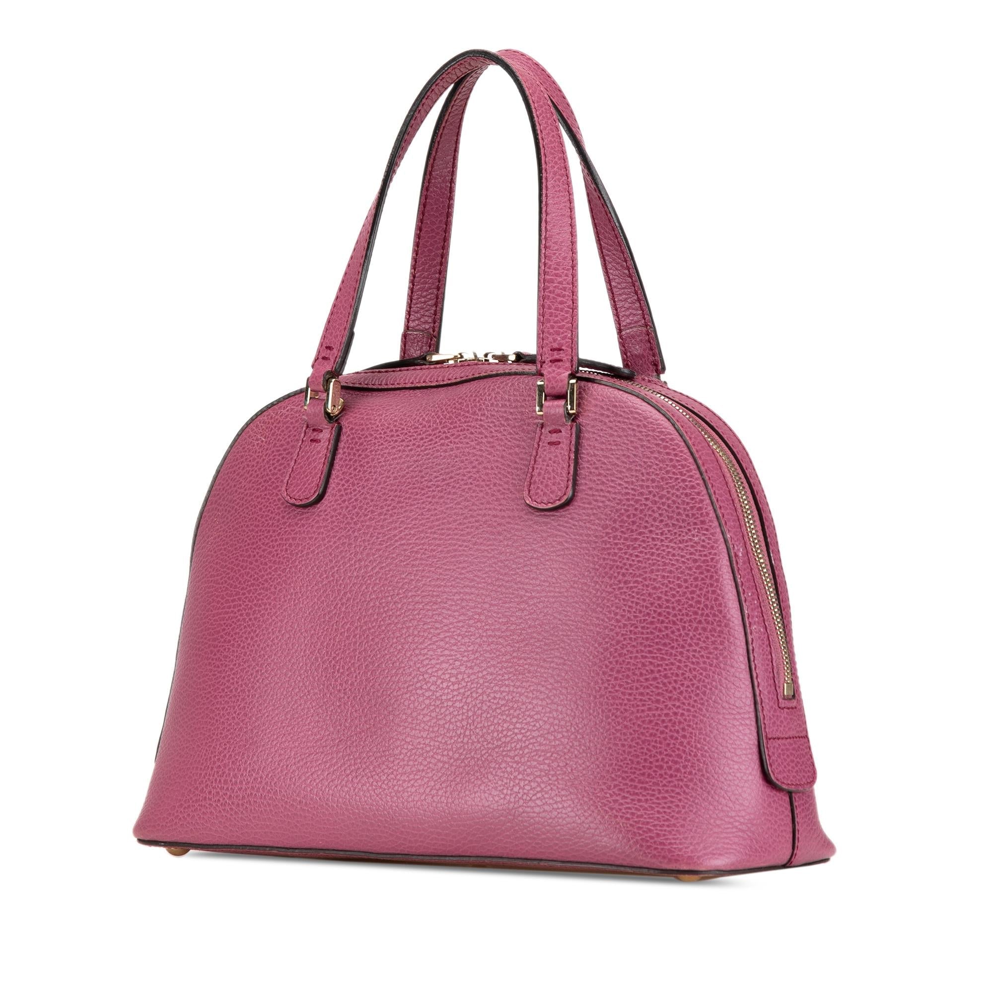 Gucci Lady Dollar Dome Satchel