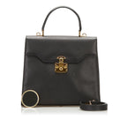 Gucci Lady Lock Leather Satchel (SHG-35619)