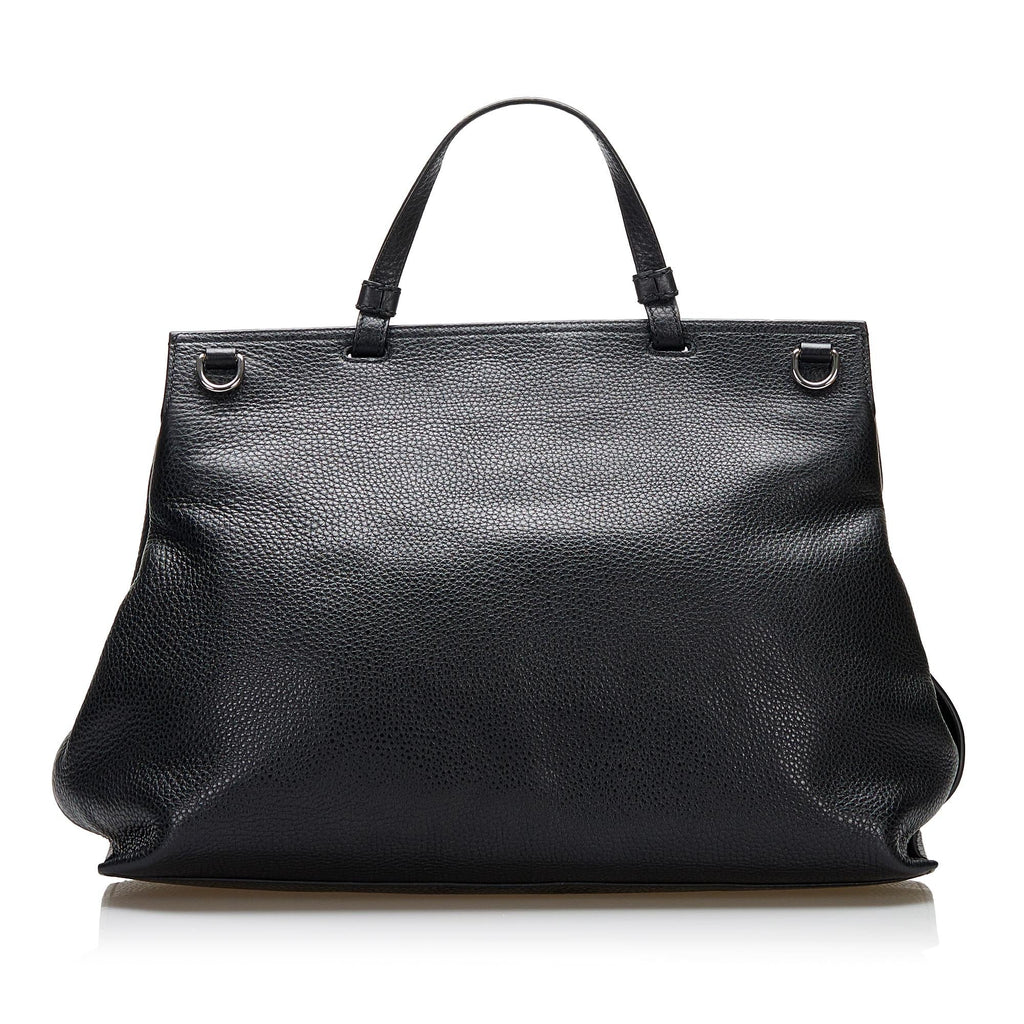 Gucci Large Bamboo Daily Satchel (SHG-36846)