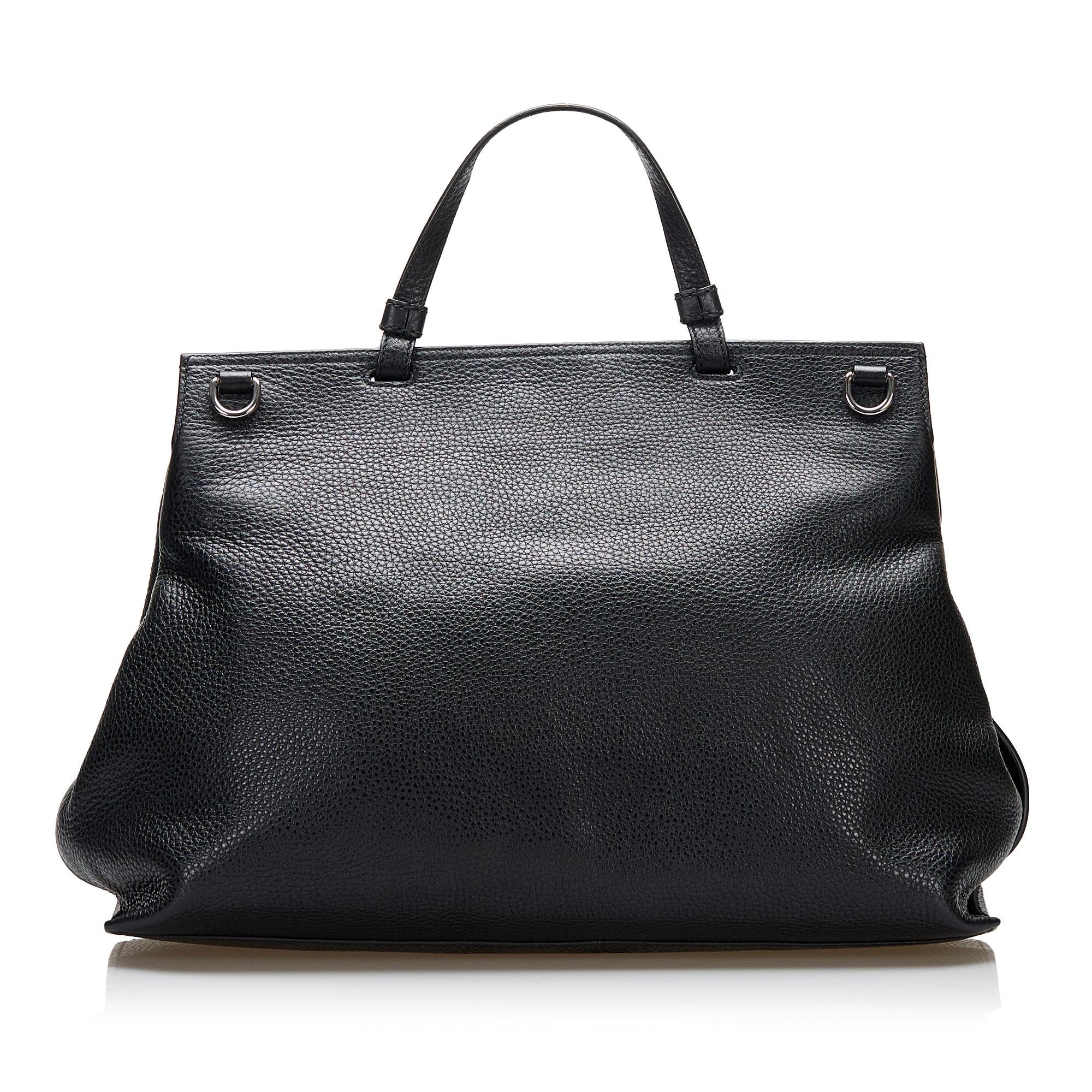 Gucci Large Bamboo Daily Satchel (SHG-36846)