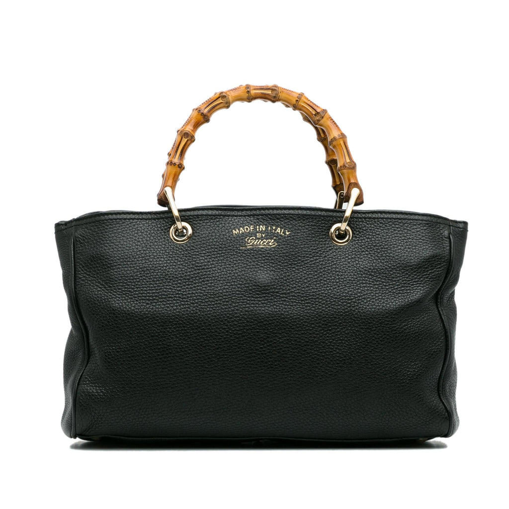Gucci Large Bamboo Shopper (SHG-VQA0mh)
