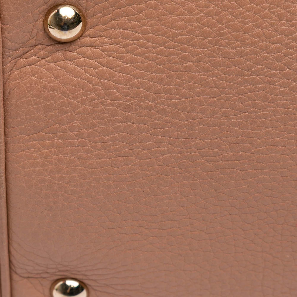 Gucci Large Calfskin Bamboo Shopper Satchel