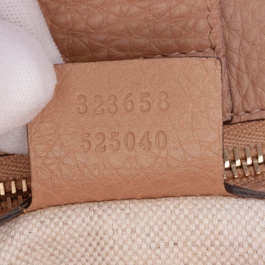 Gucci Large Calfskin Bamboo Shopper Satchel