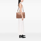 Gucci Large Calfskin Bamboo Shopper Satchel