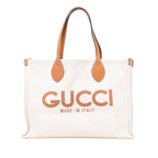 Gucci Large Canvas Logo Tote