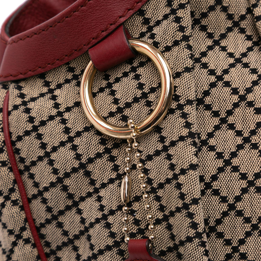 Gucci Large Diamante Canvas Sukey Tote