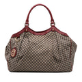 Gucci Large Diamante Canvas Sukey Tote