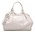 Gucci Large Diamante Raffia Sukey Tote