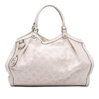 Gucci Large Diamante Raffia Sukey Tote