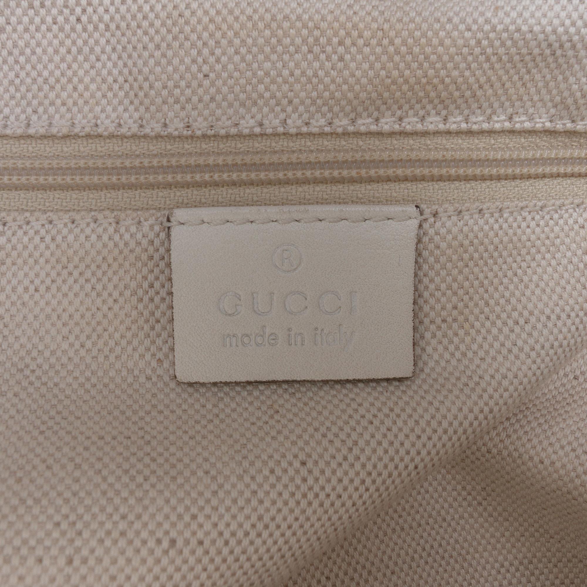 Gucci Large Diamante Raffia Sukey Tote