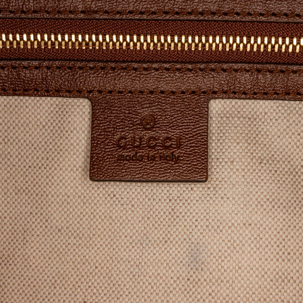 Gucci Large GG Canvas 1955 Horsebit Chain Tote (SHG-y7zkCB)