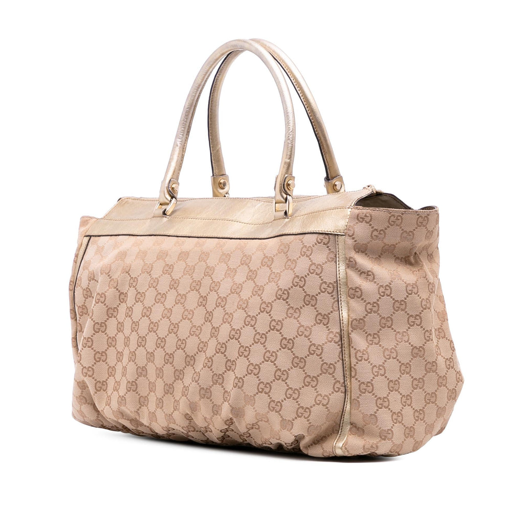 Gucci Large GG Canvas Abbey D Ring Tote