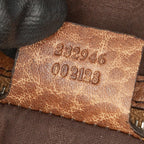 Gucci Large GG Canvas Bamboo Bar Tote