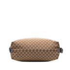 Gucci Large GG Canvas Bamboo Bar Tote
