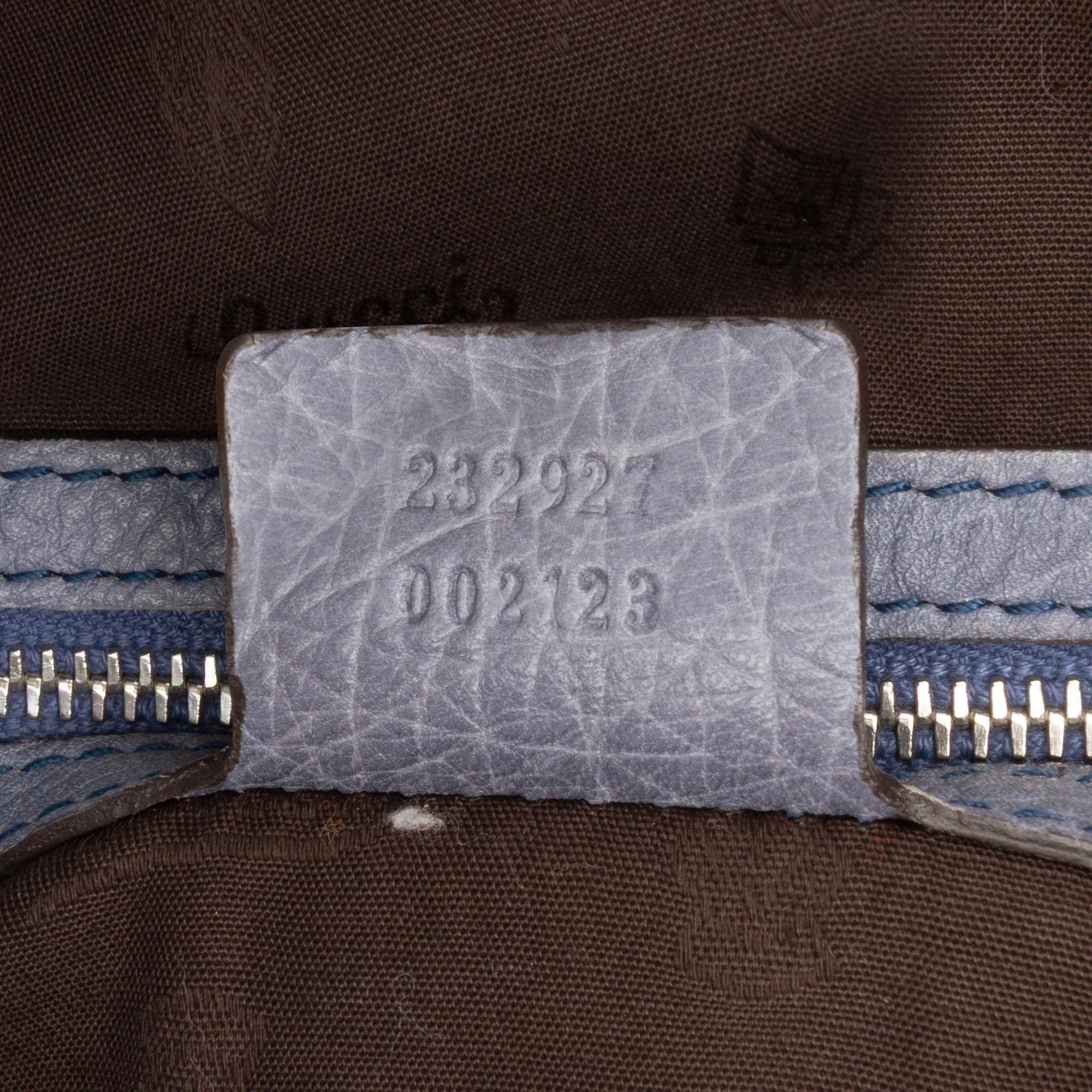 Gucci Large GG Canvas Bamboo Bar Tote