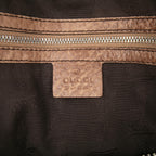Gucci Large GG Canvas Bamboo Bar Tote