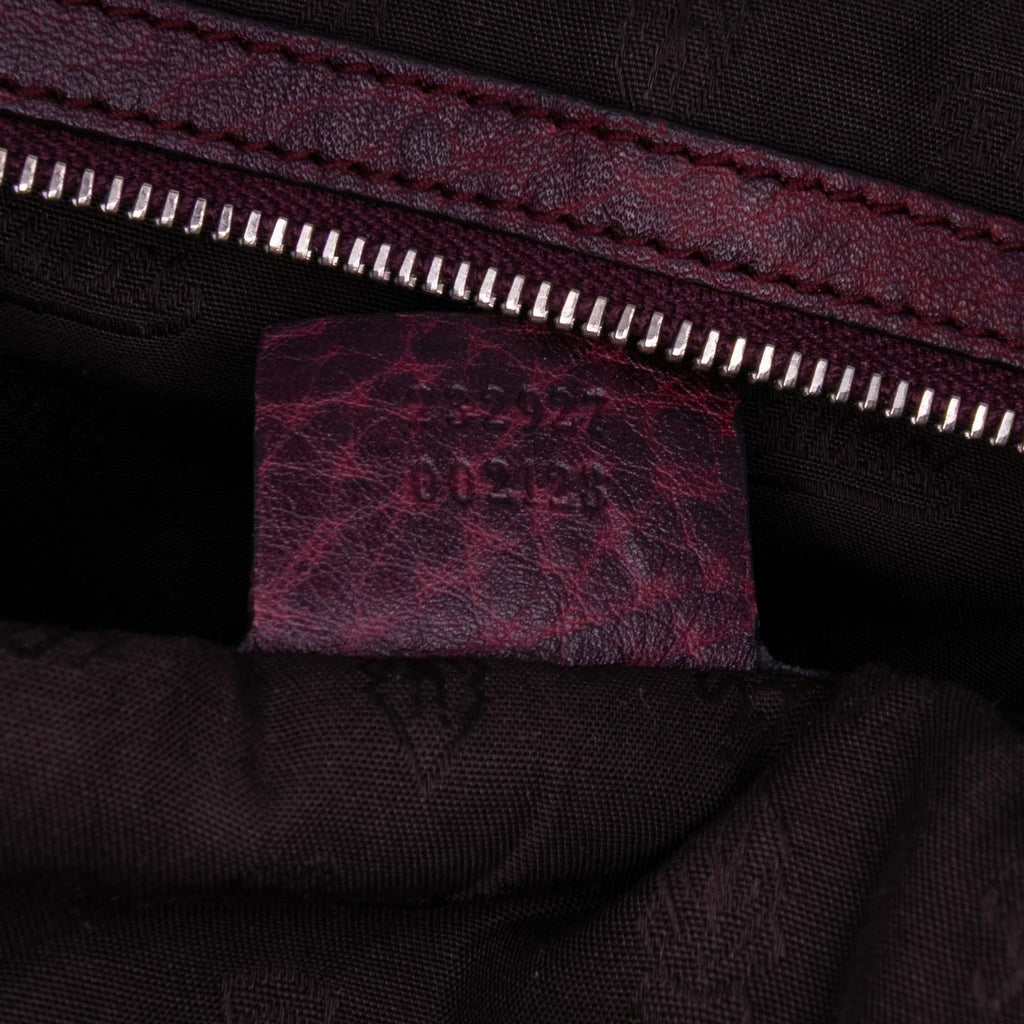 Gucci Large GG Canvas Bamboo Bar Tote