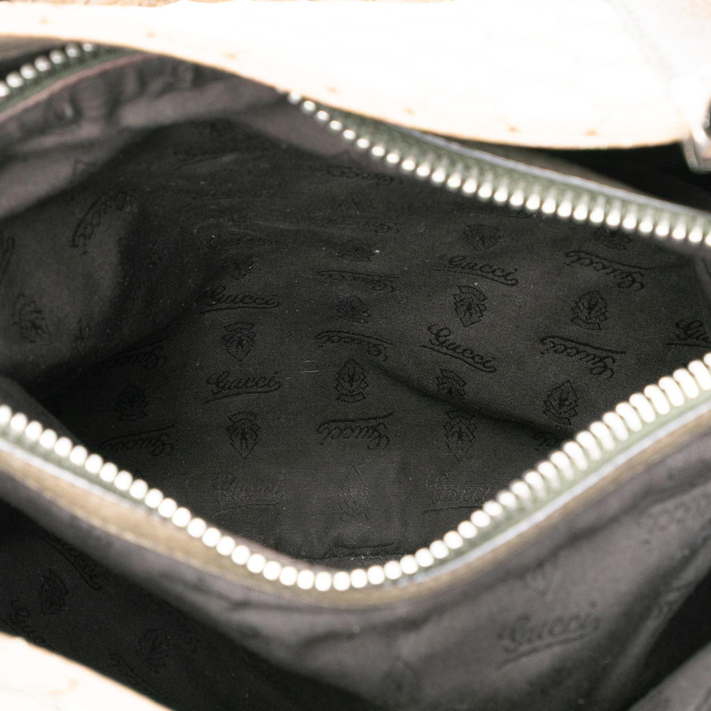 Gucci Large GG Canvas Bamboo Libeccio Tote