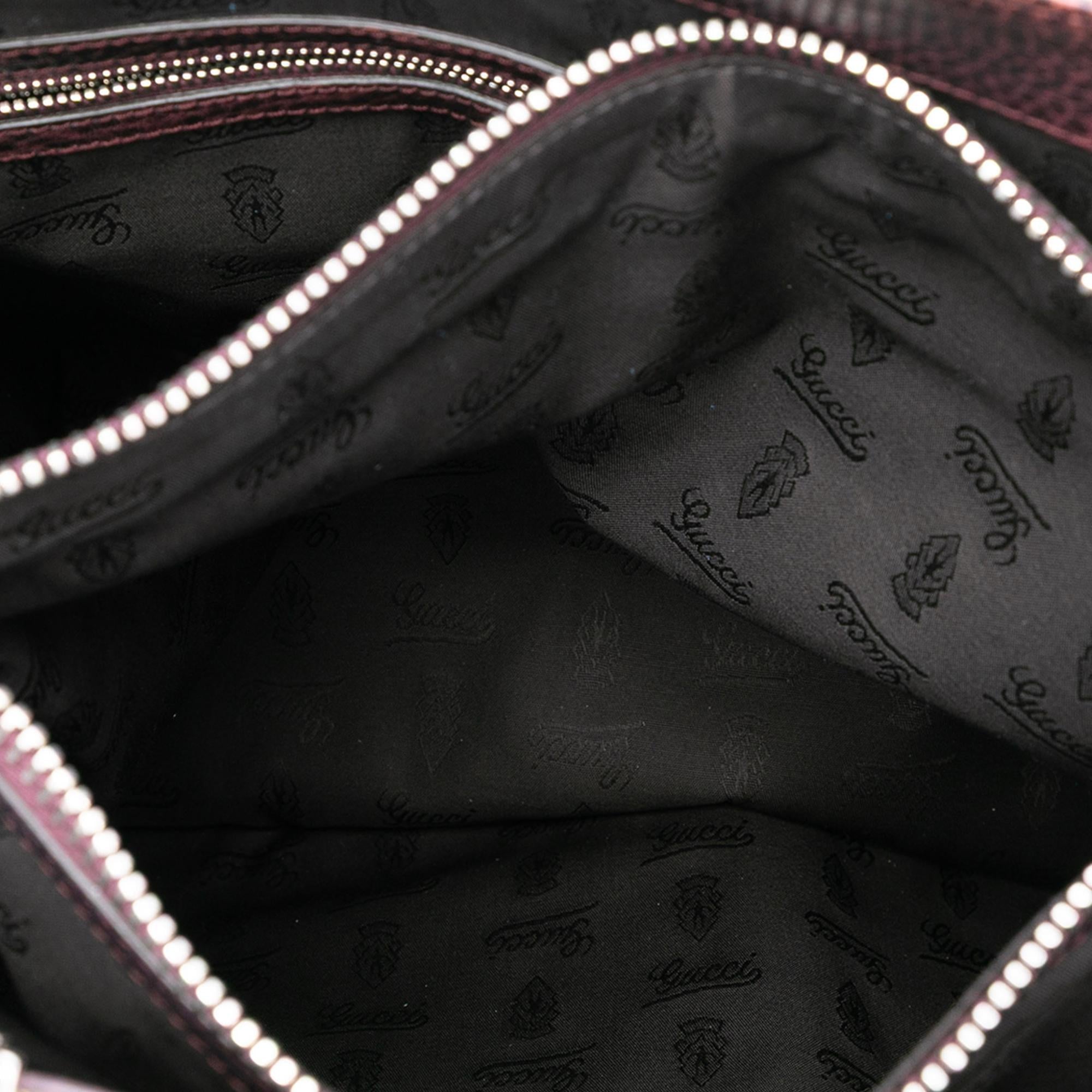 Gucci Large GG Canvas Bamboo Libeccio Tote