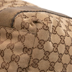 Gucci Large GG Canvas Bamboo Libeccio Tote