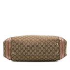 Gucci Large GG Canvas Bella Satchel